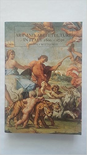 Art And Architecture In Italy: 1600-1750